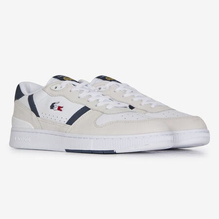 LACOSTE t-clip T-CLIP SET TRICOLOR WIT/MARINEBLAUW HEREN
