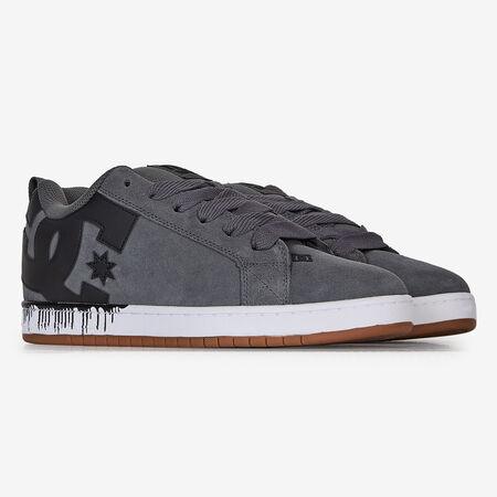 DC SHOES COURT GRAFFIK GRIJS/WIT HEREN