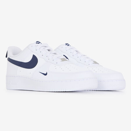 NIKE air force 1 AIR FORCE 1 LOW MINI SWOOSH WIT/BLAUW HEREN