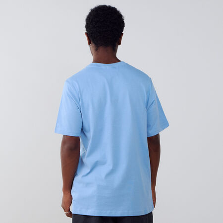 ADIDAS ORIGINALS TEE SHIRT ESSENTIAL BLAUW/WIT HEREN