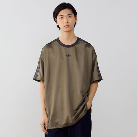 ADIDAS ORIGINALS JERSEY TREFOIL BRUIN HEREN