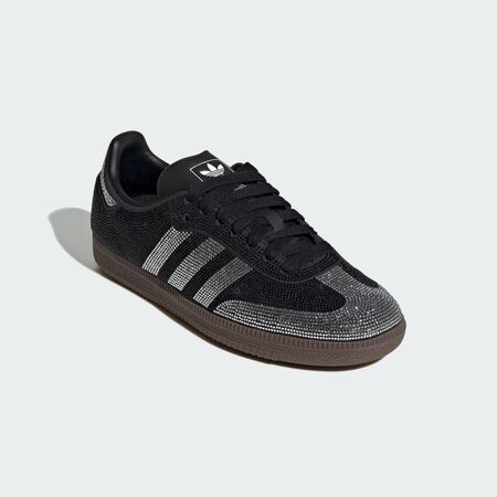 ADIDAS ORIGINALS samba SAMBA OG RHINESTONES ZWART/ZILVER DAMES