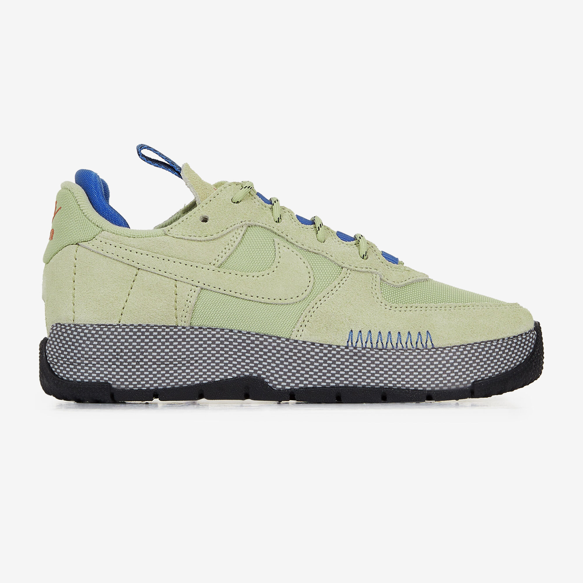 NIKE AIR FORCE 1 WILD BEIGE BLAUW SNEAKERS DAMES Courir