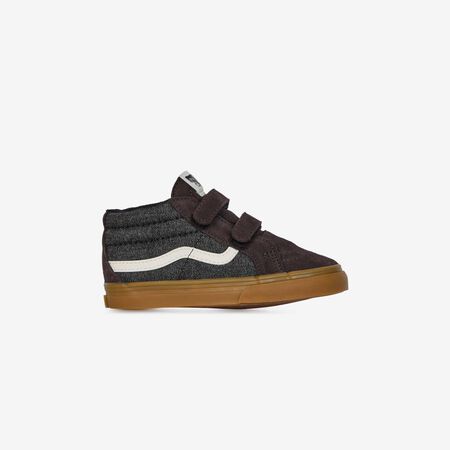 VANS SK8-MID V DENIM GRIJS/WIT BABY