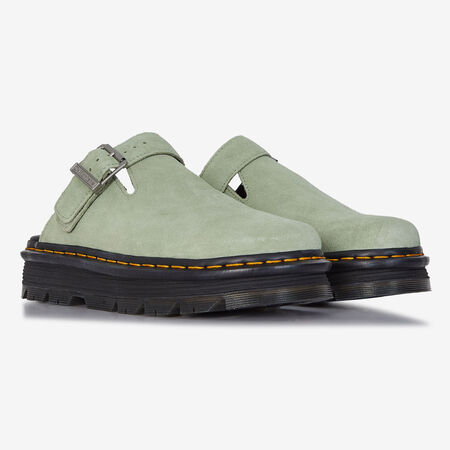DR MARTENS ZEBZAG MULE GROEN DAMES