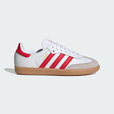 ADIDAS ORIGINALS samba SAMBA OG WIT/ROOD JUNIOR