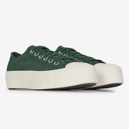 CONVERSE CHUCK TAYLOR ALL STAR LIFT GROEN DAMES