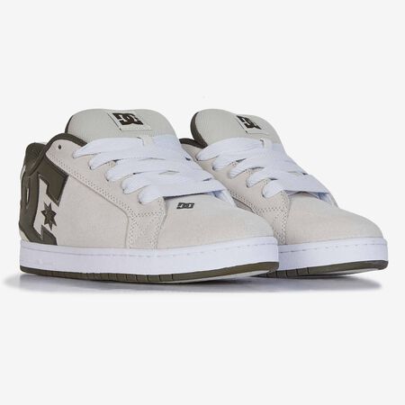 DC SHOES COURT GRAFFIK WIT/KHAKI HEREN