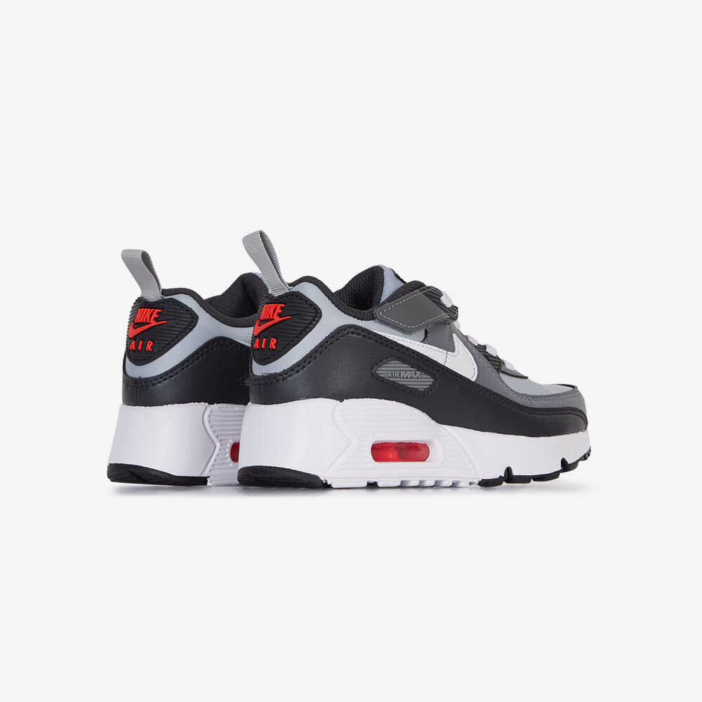 NIKE AIR MAX 90 CF GRIJS/ROOD SNEAKERS KINDEREN