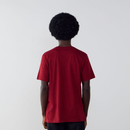 NIKE TEE SHIRT CLUB BORDEAUXROOD/WIT HEREN