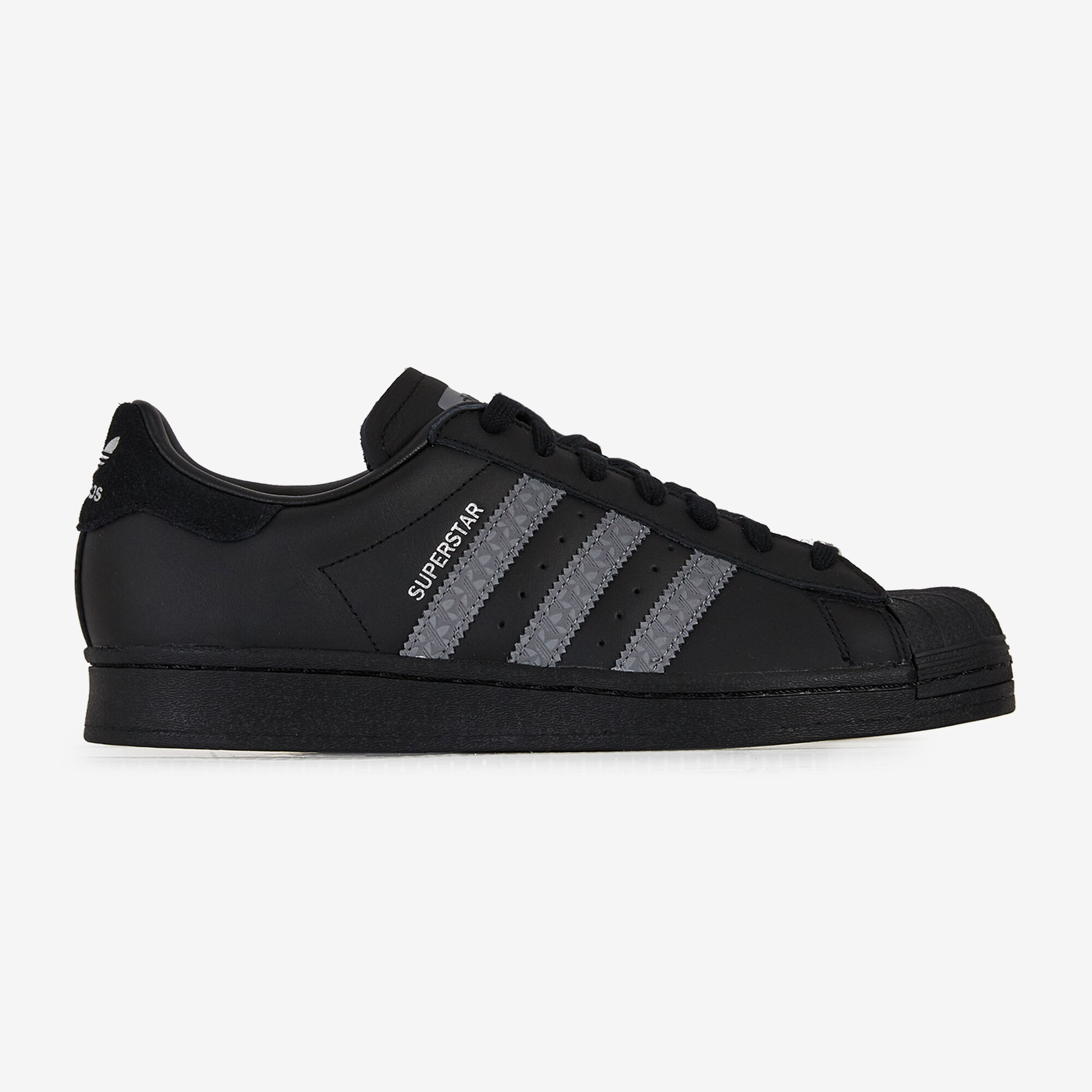 Adidas superstar top heren zwart