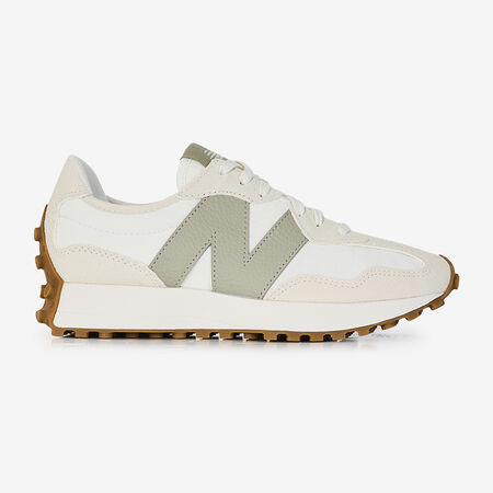 NEW BALANCE 327 327 BEIGE/GROEN DAMES