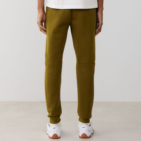 NIKE PANT JOGGER TECH FLEECE GROEN/ZWART HEREN