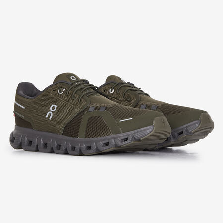 ON RUNNING CLOUD 6 KHAKI/ZWART HEREN