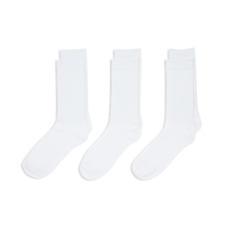 COURIR PACK CHAUSSETTES X3 CREW COURIR WIT UNISEX
