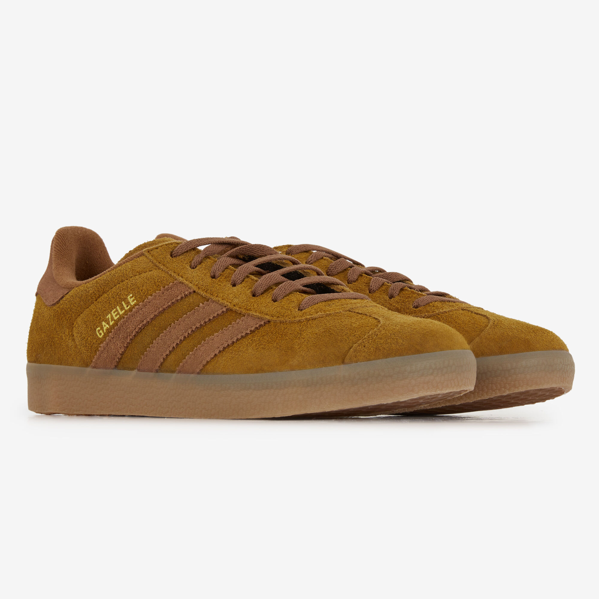 Adidas top sneakers bruin