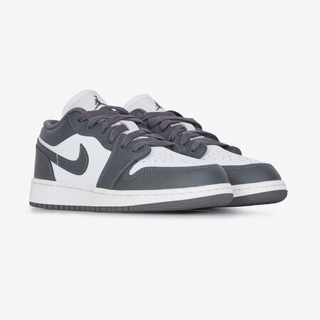 JORDAN AIR JORDAN 1 LOW GRIJS/WIT JUNIOR