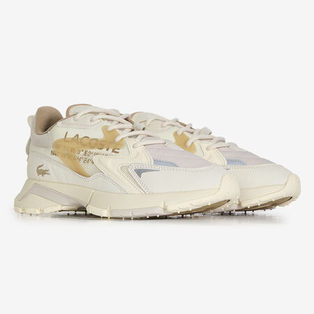 LACOSTE l00 L003 NEO TECH WIT/BEIGE HEREN