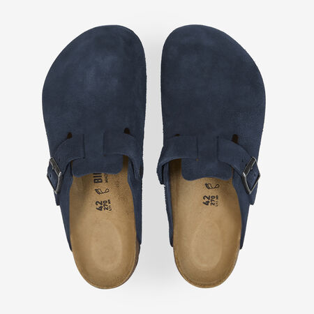 BIRKENSTOCK BOSTON SUEDE NEW NAVY MARINEBLAUW HEREN