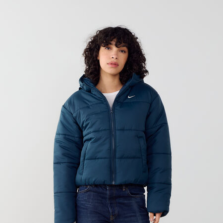 DOUDOUNE PUFFER : MARINEBLAUW/WIT