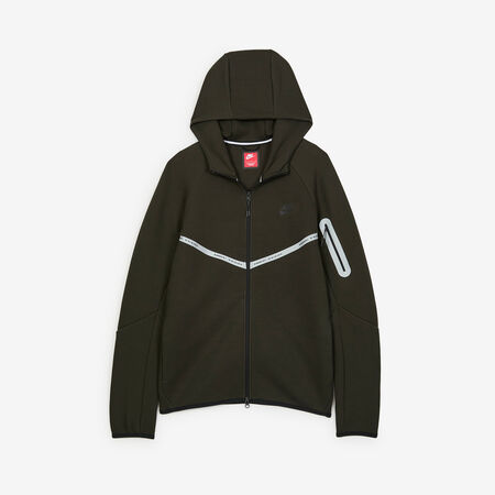 NIKE JACKET TECH FLEECE FZ REFLECTIVE GROEN HEREN