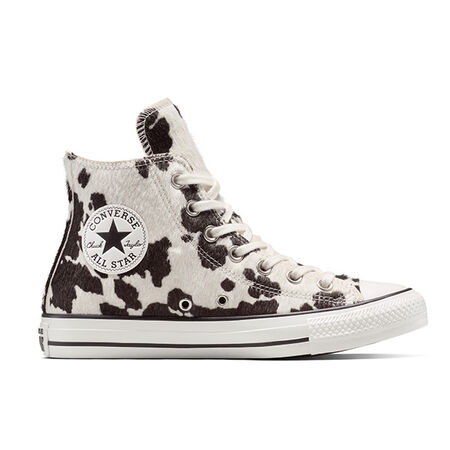 CONVERSE chuck taylor all star CTAS HI PONY HAIR VACHE WIT/ZWART DAMES