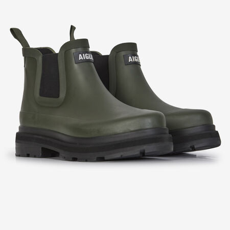 AIGLE SOFT RAIN GROEN DAMES