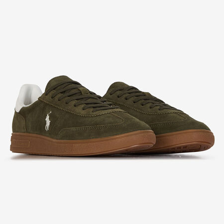 POLO RALPH LAUREN BEDFORD SUEDE KHAKI HEREN