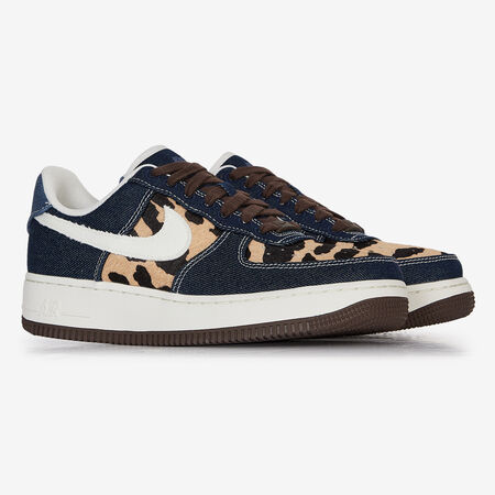 NIKE air force 1 AIR FORCE 1 LOW DENIM CHEETAH BRUIN/BLAUW DAMES
