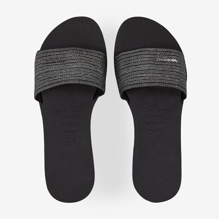 HAVAIANAS YOU MALTA METALLIC ZWART DAMES
