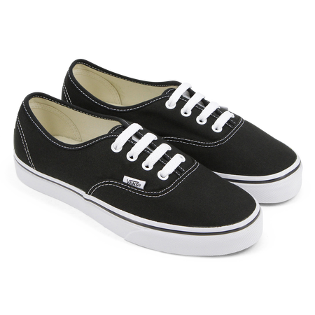VANS authentic AUTHENTIC ZWART/WIT DAMES