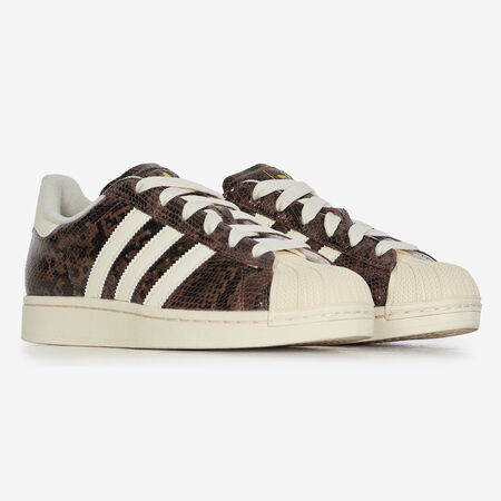 ADIDAS ORIGINALS superstar SUPERSTAR II SNAKE MARRON BRUIN DAMES