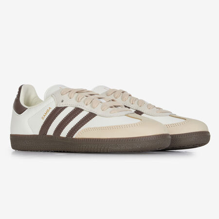 ADIDAS ORIGINALS samba SAMBA OG BEIGE/BRUIN DAMES
