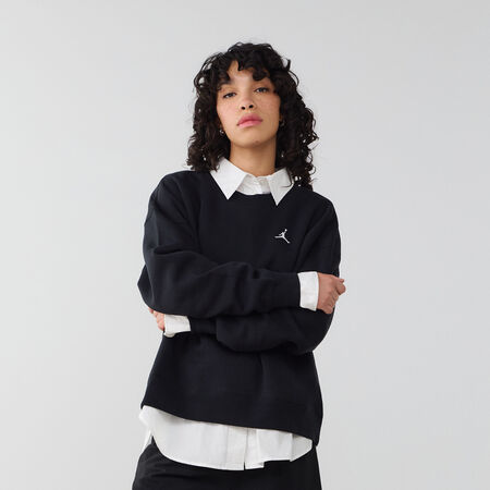 JORDAN SWEATSHIRT OVERSIZE FLIGHT ESSENTIAL ZWART DAMES