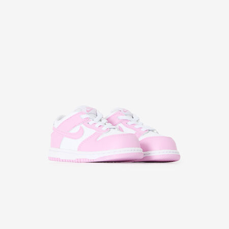 NIKE dunk DUNK LOW ROZE/WIT BABY