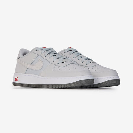 NIKE air force 1 AIR FORCE 1 LOW GRIJS/ROOD JUNIOR
