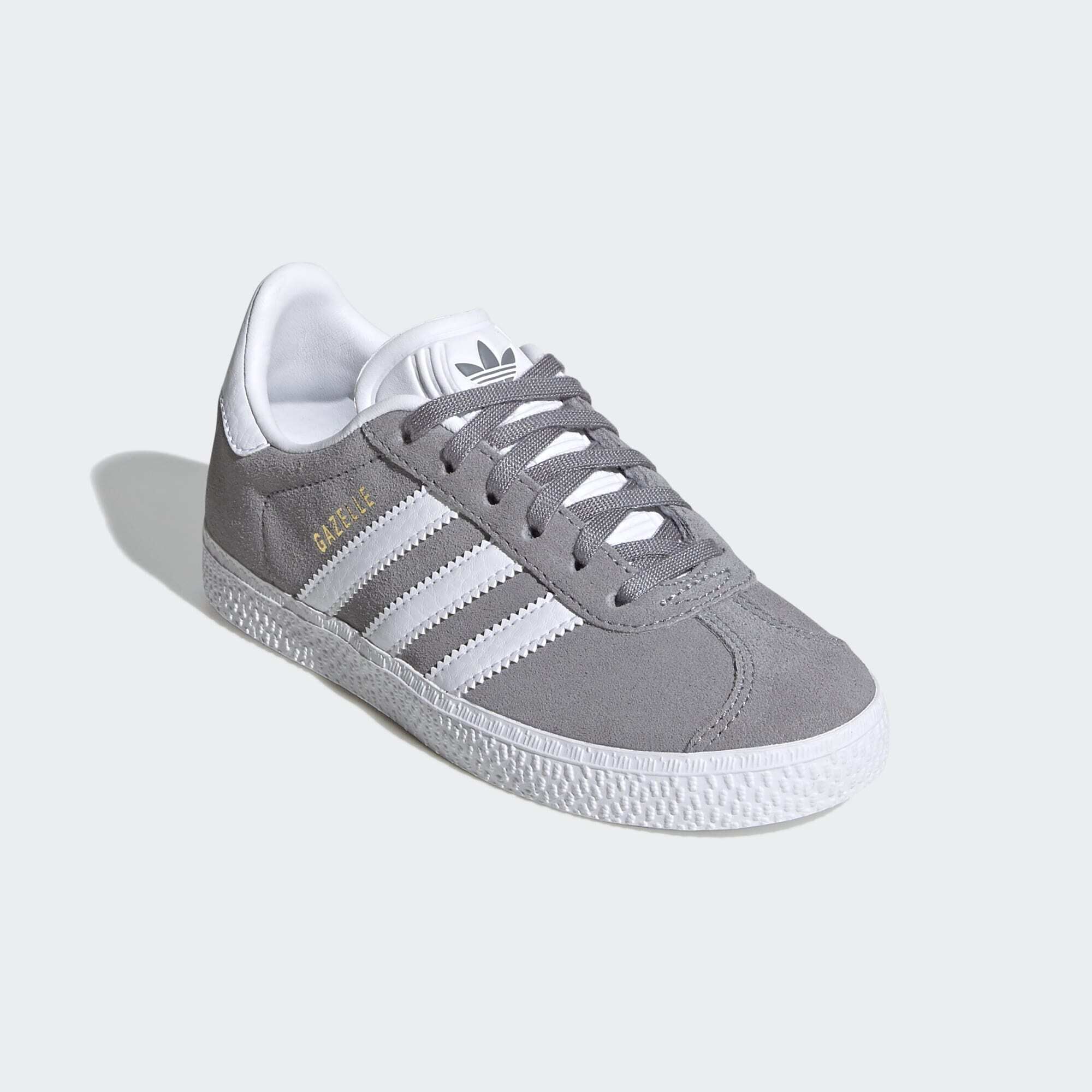 Adidas originals gazelle top primeknit trainers in grey