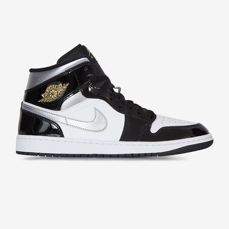 JORDAN air jordan 1 JORDAN 1 MID WIT/ZWART HEREN