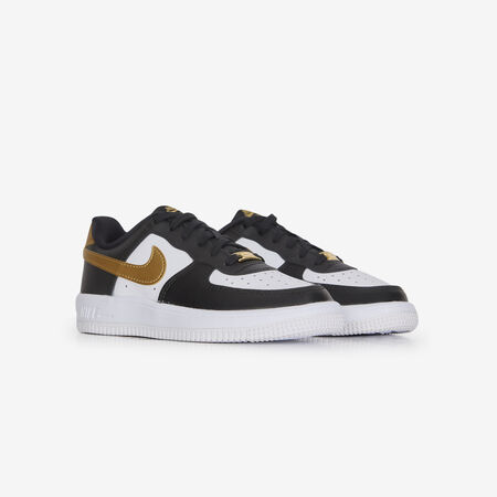 NIKE air force 1 AIR FORCE 1 LOW ZWART/GOUD KIND