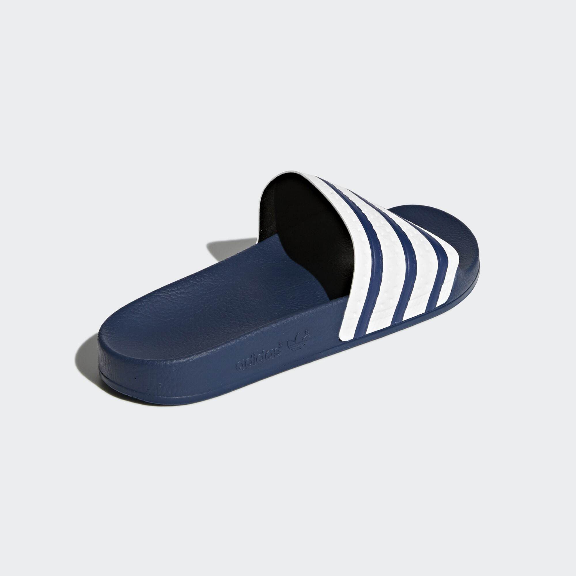 Adidas slide on sale blue