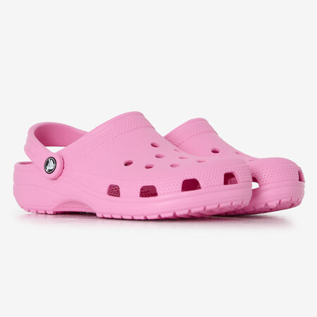 CROCS CLASSIC CLOG NEON ROZE DAMES
