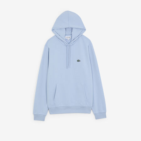 LACOSTE HOODIE CLASSIC LOGO SL BLAUW/GROEN HEREN