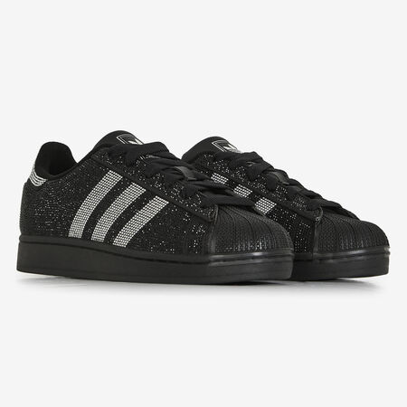 ADIDAS ORIGINALS superstar SUPERSTAR RHINESTONES ZWART/ZILVER DAMES