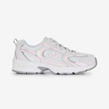 530 SUEDE : GRIJS/ROZE