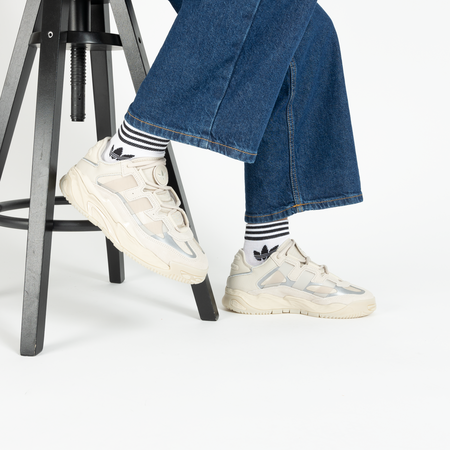 ADIDAS ORIGINALS CHAUSSETTES X3 ANKLE TREFOIL WIT/ZWART UNISEX