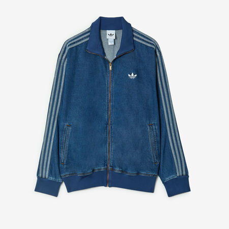 ADIDAS ORIGINALS JACKET FZ FIREBIRD DENIM BLAUW HEREN