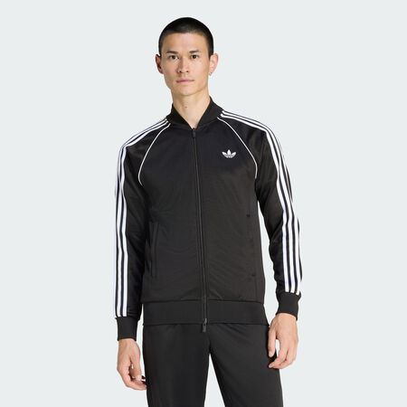 ADIDAS ORIGINALS JACKET FZ SUPERSTAR ZWART HEREN