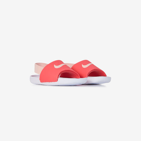 NIKE KAWA SLIDE EL ORANJE/WIT BABY