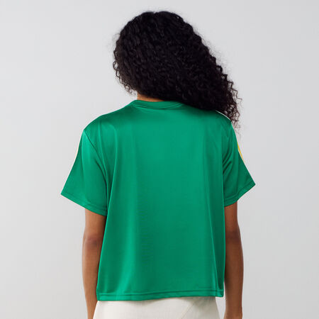 ADIDAS ORIGINALS TEE FIREBIRD GROEN/GEEL DAMES