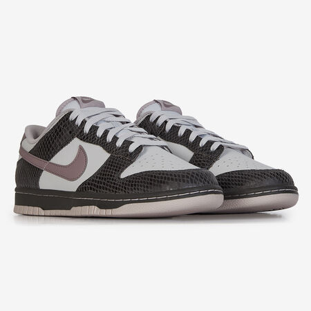 NIKE dunk DUNK LOW GRIJS/PAARS HEREN